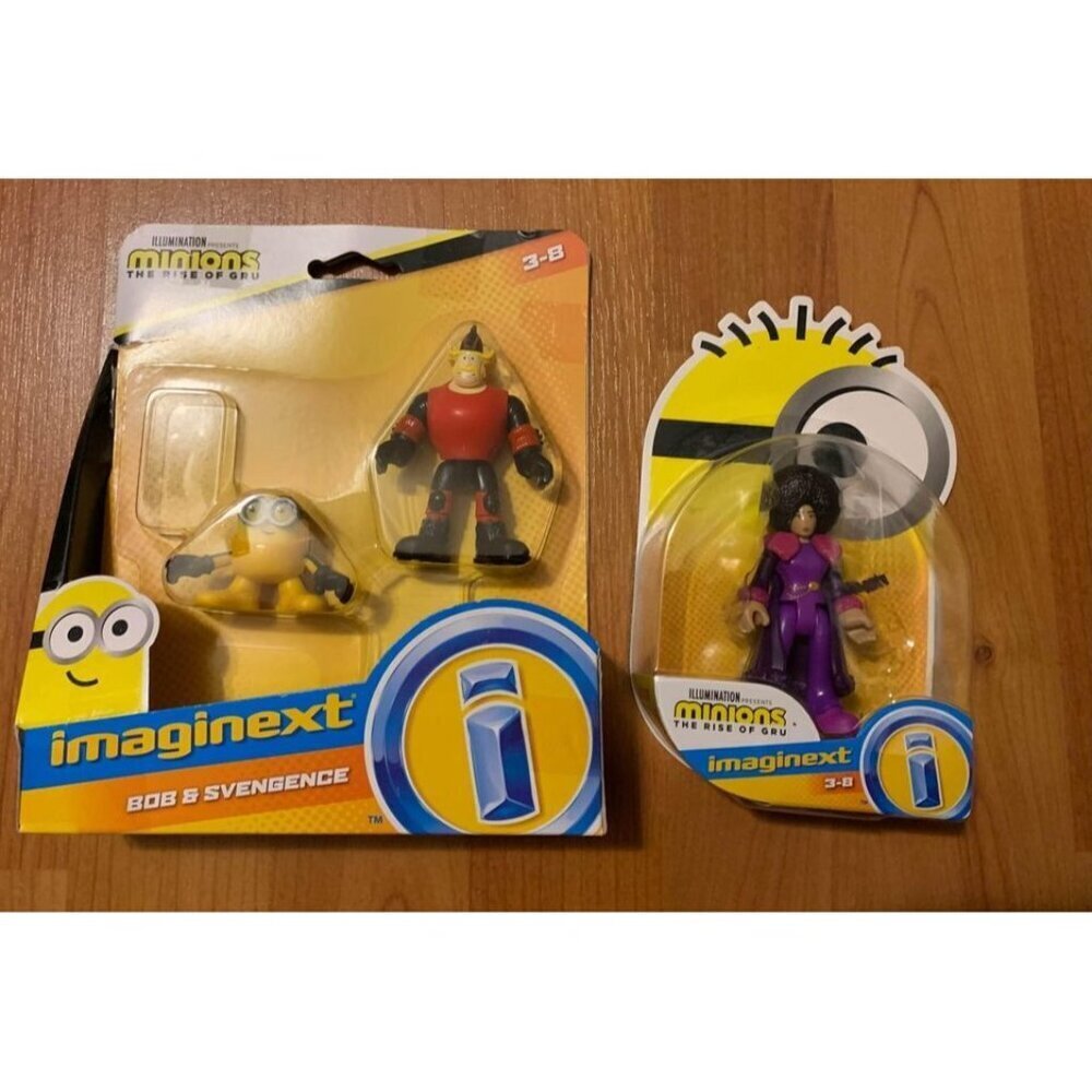 Imaginext Minions Rise of Gru Toy Bundle